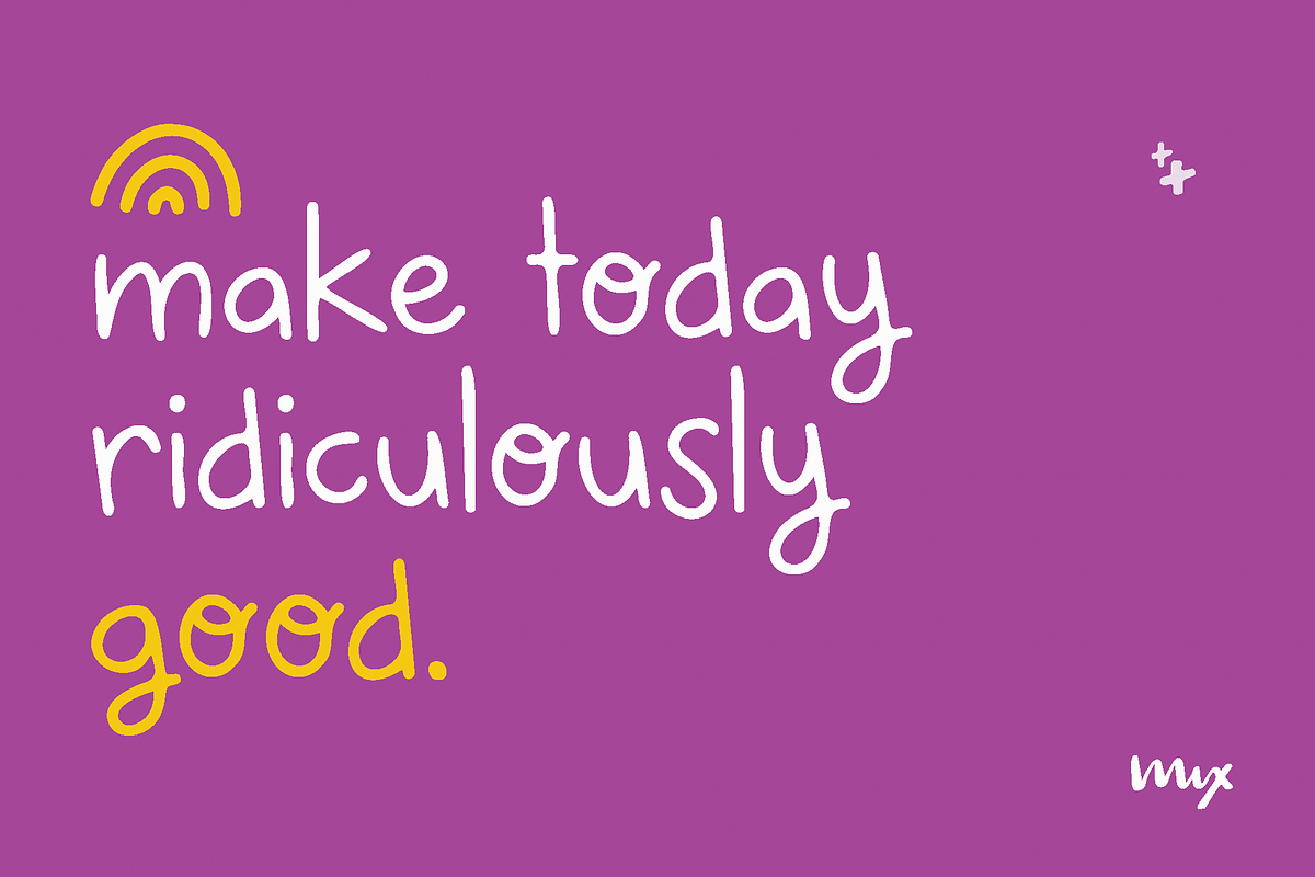 Happy Friday - Font & Dingbat Duo, a Handwritten Font by Mix Fonts (Photo 5 of 13)