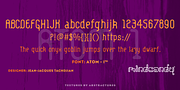 Atom™, a Sans Serif Font by MINDCANDY (Thumbnail 1 of 2)