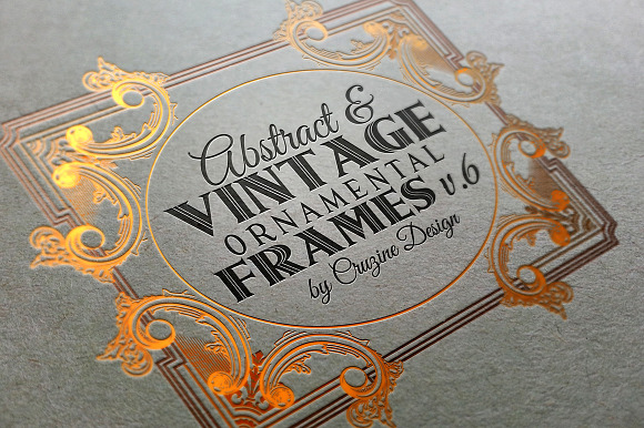 10 Frames Vol.6 - Victorian Ornament preview 6