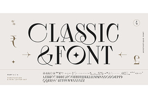 Classic Alphabet, letter set, an Object Illustration by Foxys Graphic