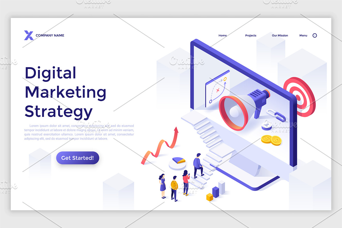 Isometric Solutions Mini. Part 13, a Templates & Theme by Andrew Kras Design (Photo 5 of 15)