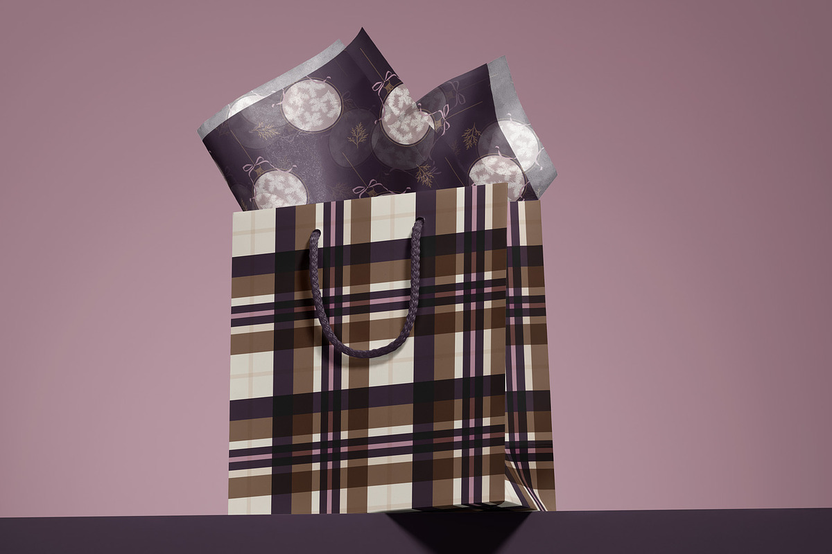 Christmas Duo Patterns 2, a Pattern Graphic by Bloomart Studio (Photo 3 of 4)