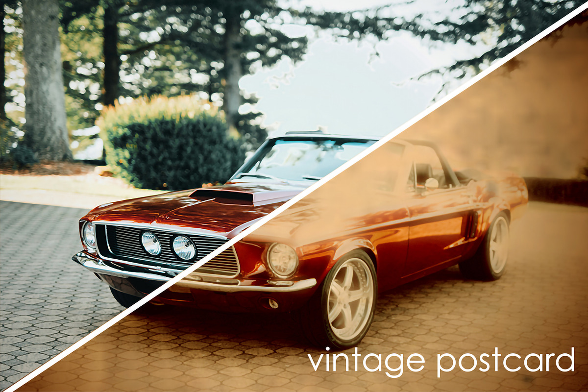 Vintage Look Photoshop Actions Pack, an Action Add-On by Voleshads (Photo 8 of 15)