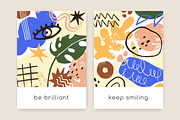 Trendy cards with abstract pattern, a Decorative Illustration by Good Studio (Thumbnail 2 of 6)