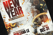 New Year Celebration Flyer, a Flyer Template by Tarommir (Thumbnail 3 of 3)