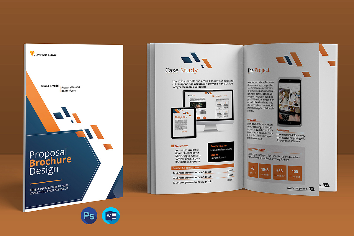 Business Proposal - V01, a Brochure Template by retrographix (Photo 1 of 7)