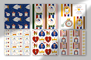 + 50 Jester Seamless Pattern, a Pattern Graphic by The Journey Atelier (Thumbnail 14 of 17)