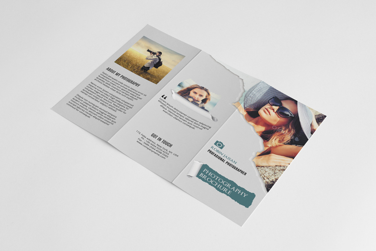 Trifold Photography Brochure, a Brochure Template by Template Shop (Photo 4 of 5)