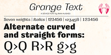 Grange Text