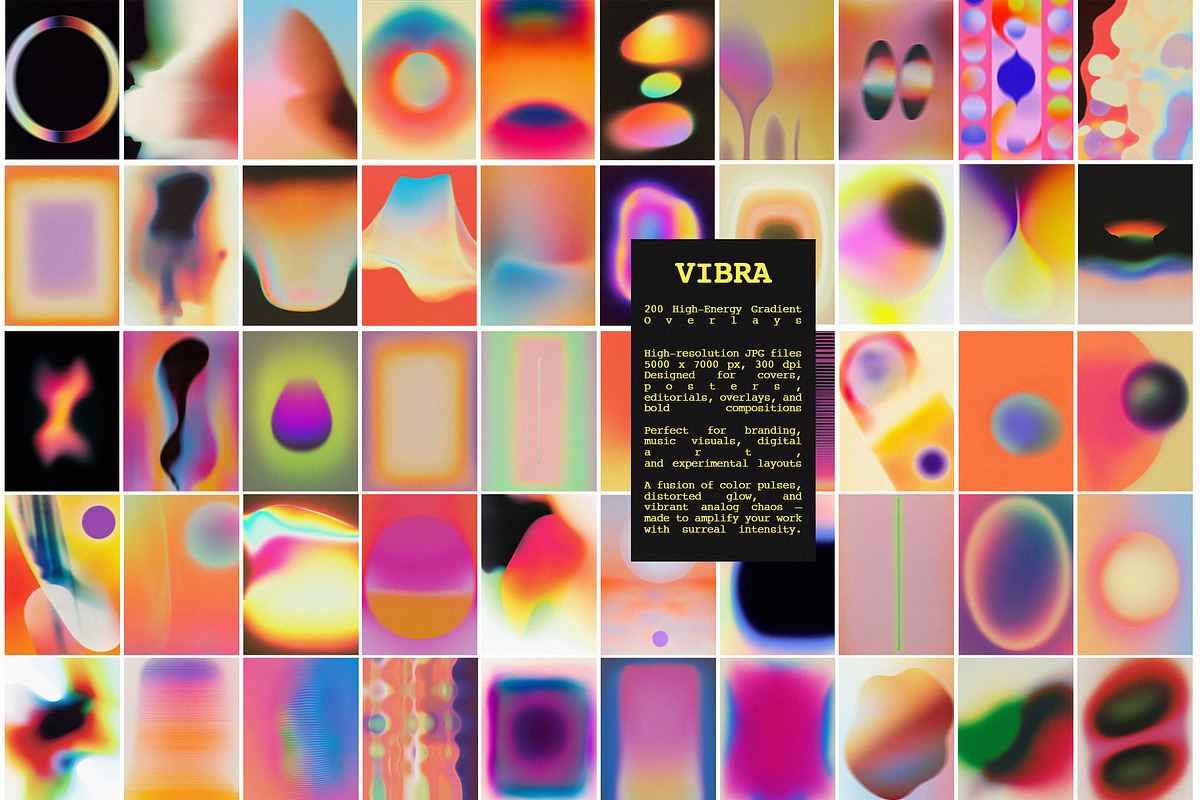 VIBRA: 200 gradients, a Texture Graphic by Purple (Photo 8 of 11)