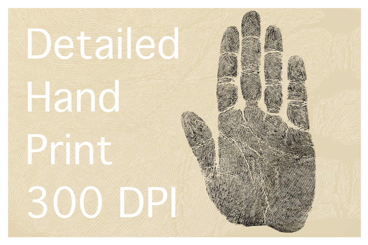 Detailed Hand Print, a Texture Graphic by Jarbid (Photo 1 of 2)