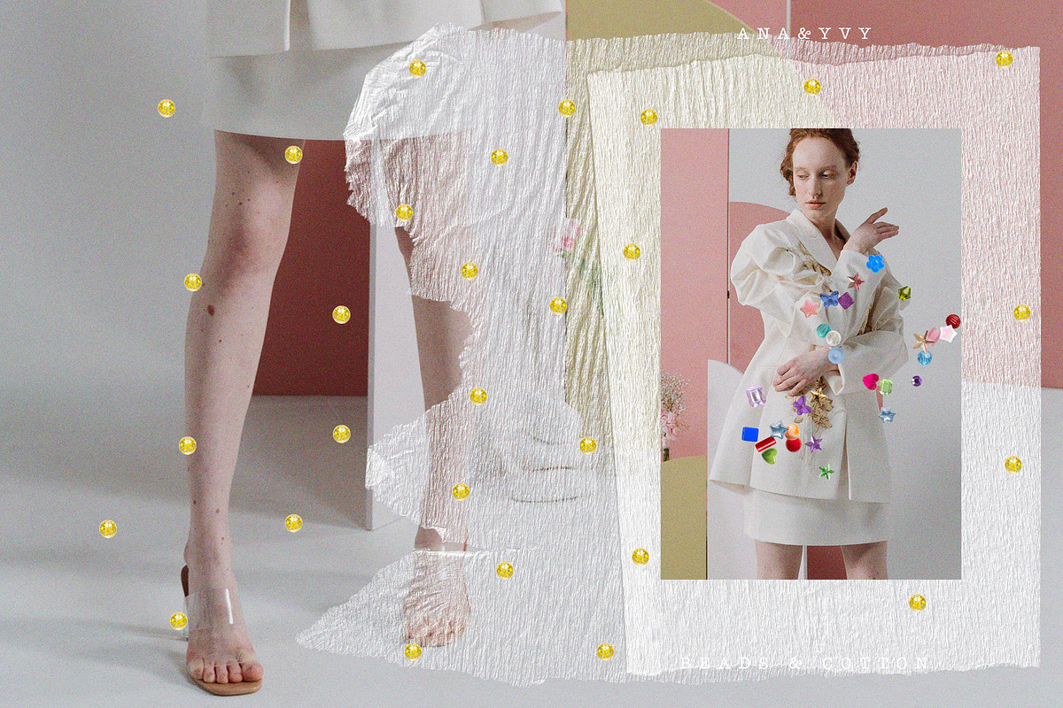 COTTON & BEADS Bedazzled Paper, a Texture Graphic by ana & yvy (Photo 6 of 18)