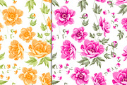 12 Best Vintage Floral Patterns Set, a Pattern Graphic by Kotkoa (Thumbnail 10 of 10)