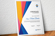 Certificate Word | PSD | AI, a Stationery Template by Curve Design (Thumbnail 2 of 3)