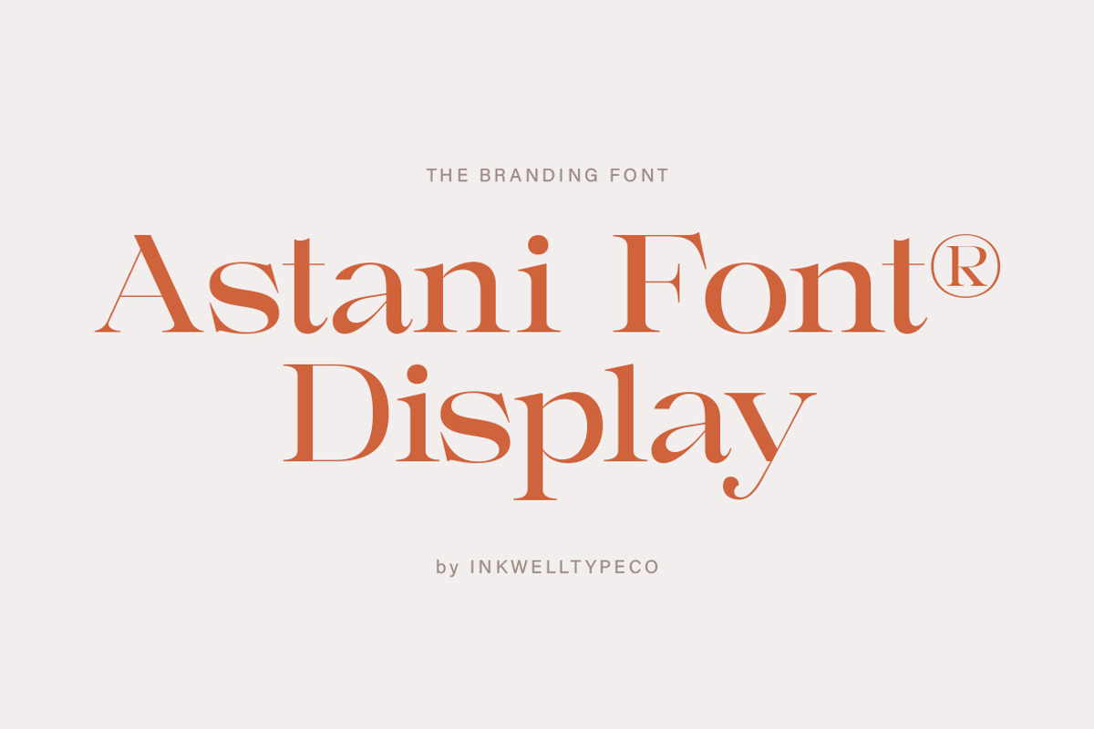 Astani Display, a Serif Font by InkwellTypeCo (Photo 6 of 17)