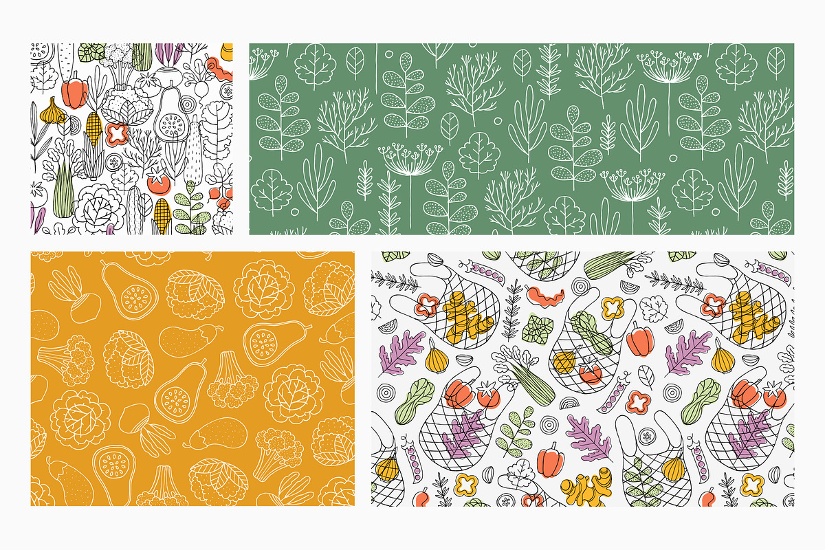Farm vegetables, an Animal Illustration by adehoidar (Photo 3 of 8)