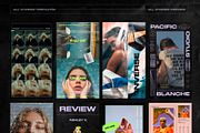 CYBERPUNK Instagram Templates, a Social Media Template by BlancheStudio (Thumbnail 12 of 14)