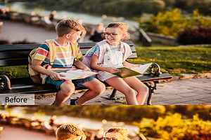 Golden Hour Photoshop Actions