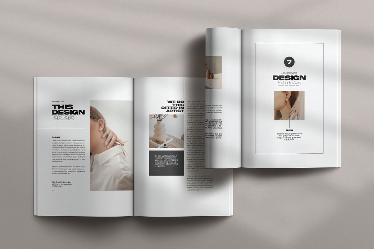 Life Style Magazine, a Magazine Template by Creatiya Type (Photo 4 of 11)
