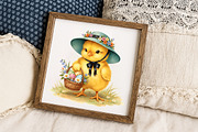 Vintage Easter Chick Png, an Illustration by Libby Wishes (Thumbnail 5 of 5)