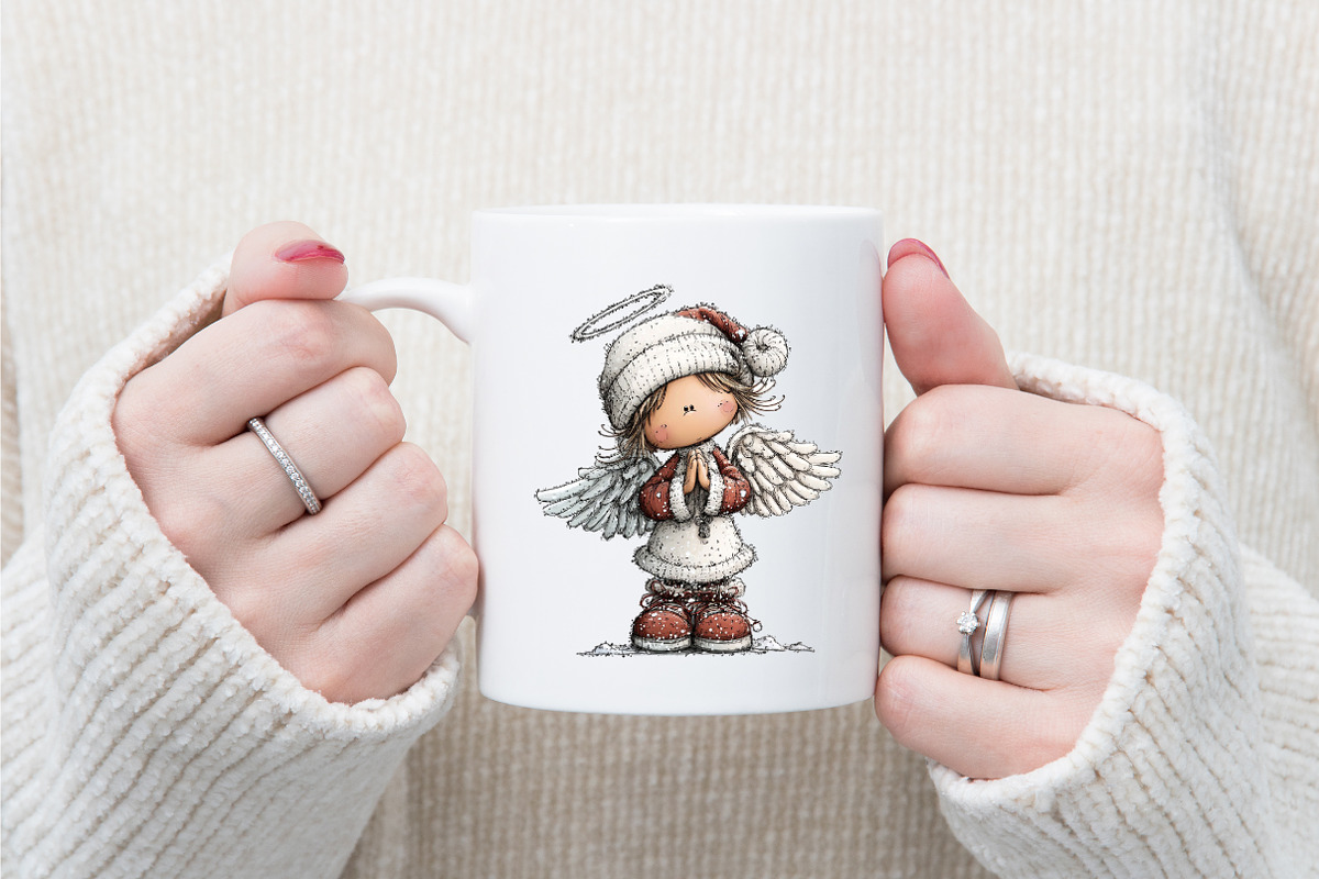 Cute Christmas Clip Art, an Illustration by designcity5 (Photo 4 of 5)