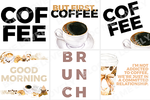 Instagram Quotes - Coffee Collection