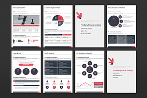 Marketing Plan Strategy PPT Vertical