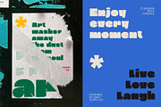 CS Broken – Bold Font, a Sans Serif Font by Craft Supply Co. (Thumbnail 6 of 8)