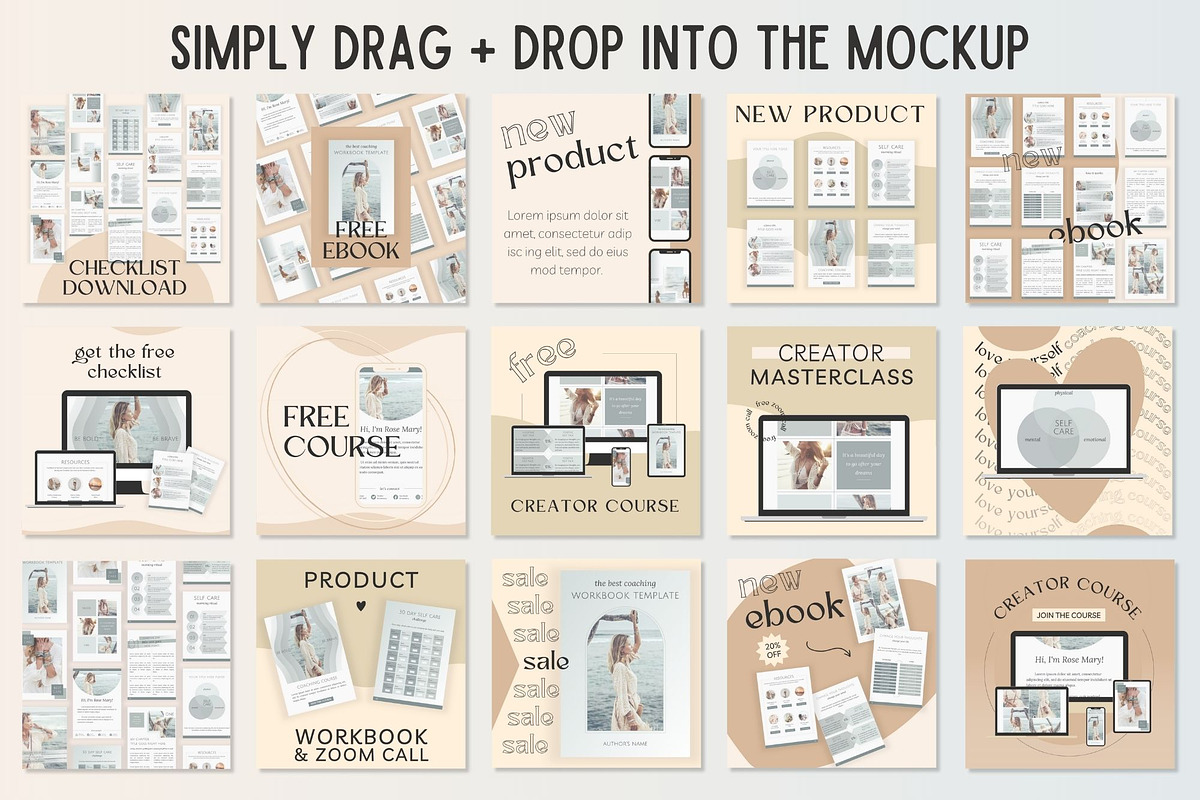Canva Instagram Posts for Products, a Social Media Template by Made by Melody (Photo 5 of 10)