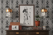 EGYPT: Gods & Symbols BW vector set., a Person Illustration by Varvara Gorbash (Thumbnail 3 of 9)