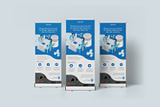 Health Clinic - Roll Up Banner, a Design Template by VUNIRA (Thumbnail 2 of 3)