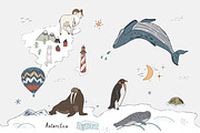 Animals World Map, an Animal Illustration by GooseFrol (Thumbnail 9 of 28)