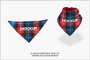 Scarf Mockup PSD, a Mask Mockup by Bruno's Shop (Thumbnail 2 of 4)