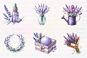 Lavender Pamper Time Clipart, an Illustration by CreationArt (Thumbnail 6 of 7)