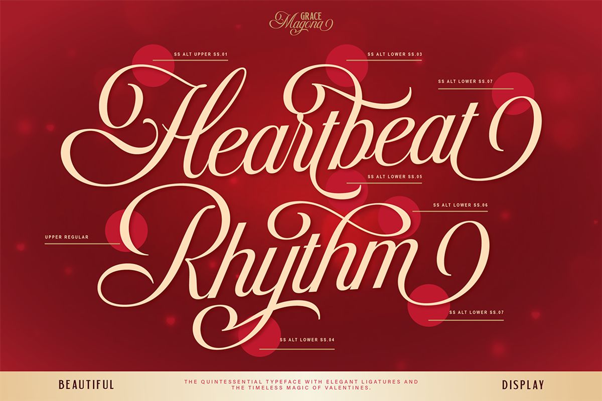 Grace Magona, a Serif Font by Burntilldead (Photo 9 of 12)