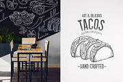 Mexican Food Illustrations, a Food Illustration by BarcelonaShop (Thumbnail 2 of 4)