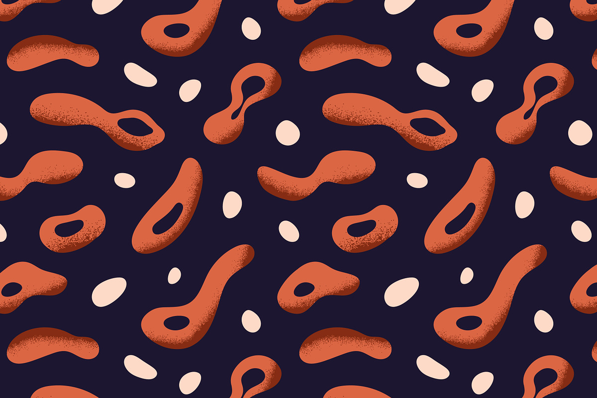 Abstract forms seamless patterns, a Pattern Graphic by Good Studio (Photo 4 of 8)