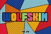 Wolfskin - Block Font, a Sans Serif Font by tokokoo (Thumbnail 1 of 11)