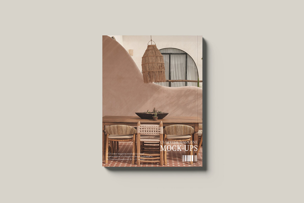 US Letter Magazine Mockup, a Books & Magazine Mockup by Jestdio (Photo 13 of 17)
