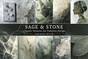 Sage & Stone: 35 Organic Textures, a Texture Illustration by Nadia Semyroz (Thumbnail 1 of 10)