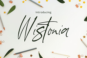 Wistonia - Handwritten Signature