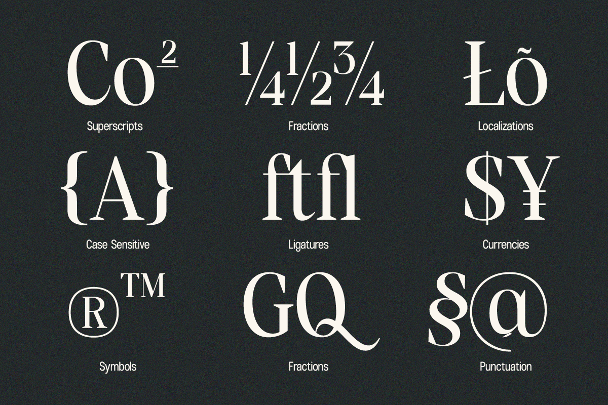 GC Auretha – Modern Luxury Serif, a Serif Font by Glyphonic (Photo 9 of 15)