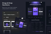 Nexora SaaS Website Template UI Kit, an UI Kit Template by Lumina_ui_ux202 (Thumbnail 8 of 8)