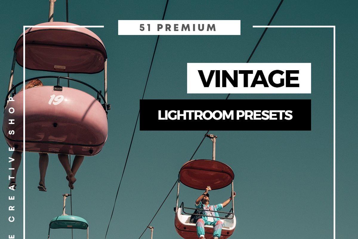 Premium Vintage Lightroom Preset, an Action Add-On by I & M Lightroom Presets (Photo 1 of 6)