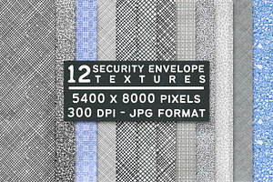 Security Envelope Textures, a Texture Graphic by Heather Green Designs
