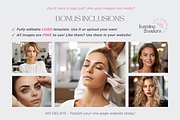 Beauty Website Template Canva Site, a Landing Page Template by vectorocean (Thumbnail 9 of 11)