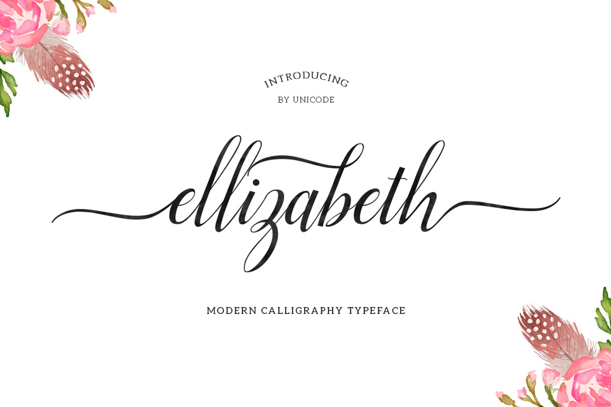 Ellizabeth Script preview 5