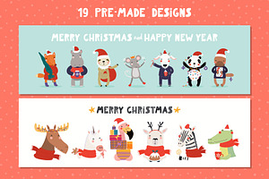 Christmas Is Here, Cute Graphics