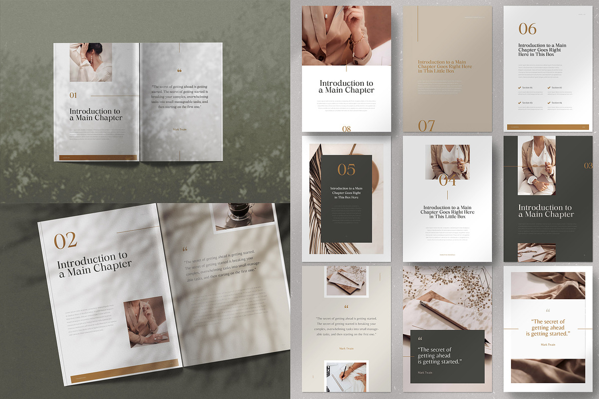 Classy & Minimal eBook Templates, a Marketing Template by AndrewPixel (Photo 9 of 12)