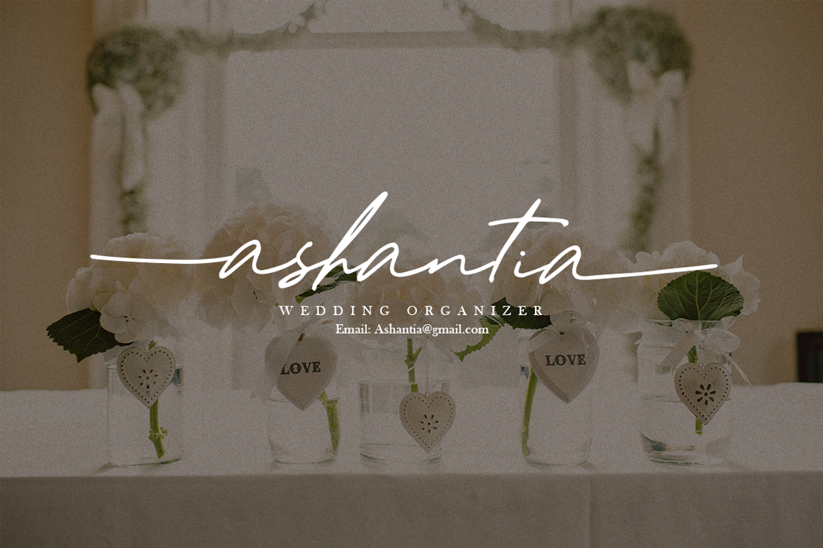 Rosethella, a Script Font by artism_design (Photo 2 of 7)